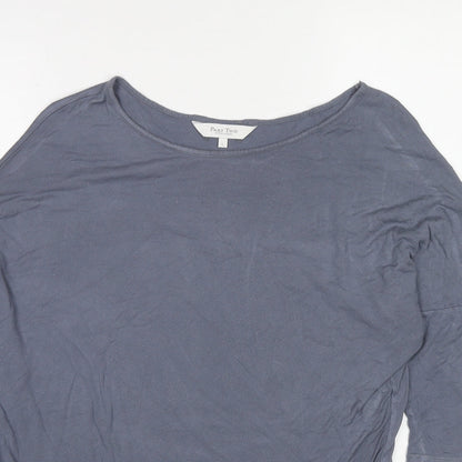 Womens UK Size L Part Two Grey Basic T-Shirt