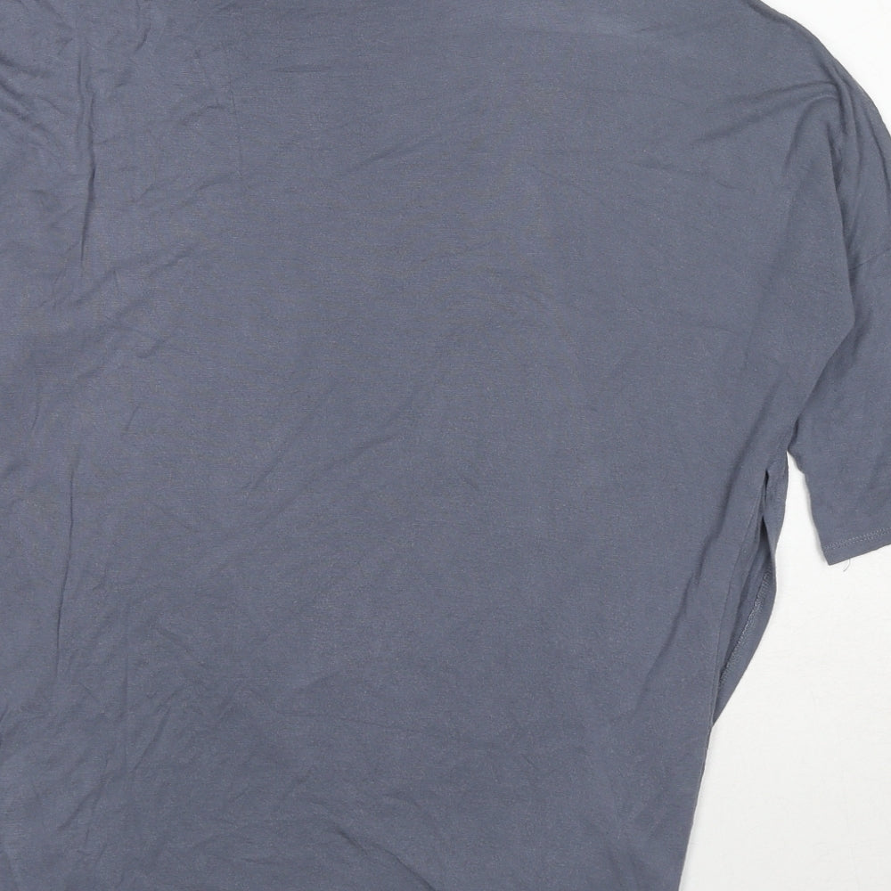 Womens UK Size L Part Two Grey Basic T-Shirt
