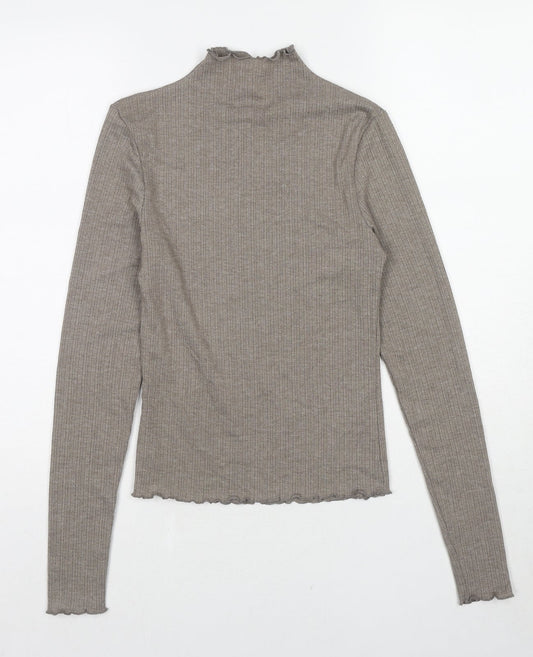 Womens UK Size S NEXT Brown Pullover Jumper