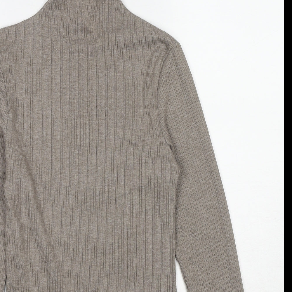Womens UK Size S NEXT Brown Pullover Jumper