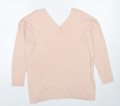 Womens UK Size M Encuentro Beige Pullover Jumper
