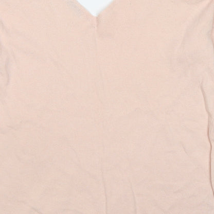 Womens UK Size M Encuentro Beige Pullover Jumper