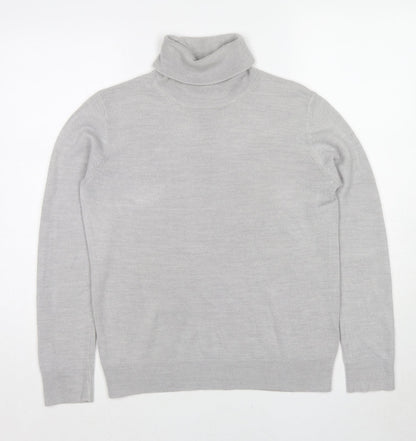 Womens UK Size 12 Marks and Spencer Grey Pullover Jumper