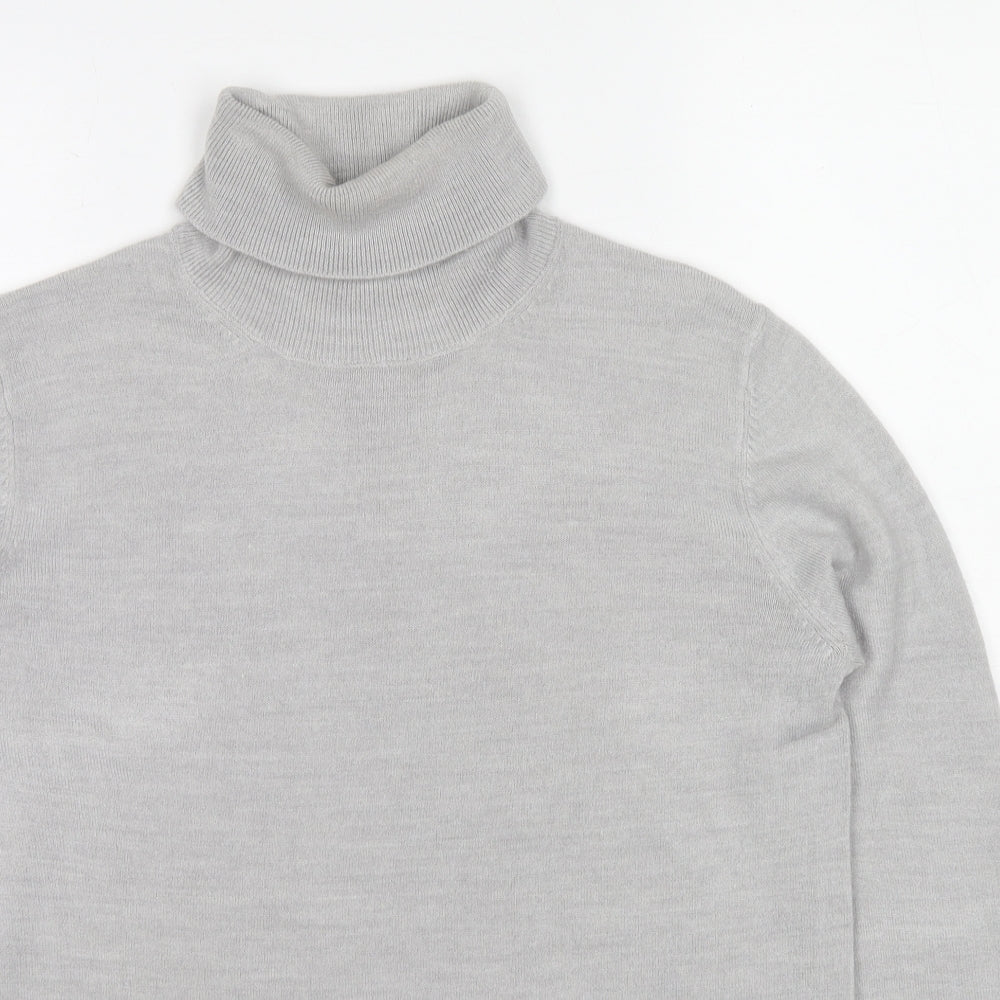 Womens UK Size 12 Marks and Spencer Grey Pullover Jumper