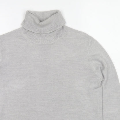 Womens UK Size 12 Marks and Spencer Grey Pullover Jumper
