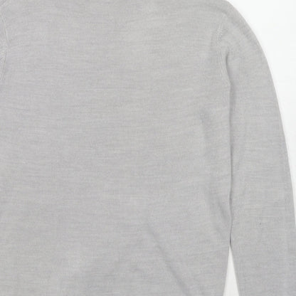 Womens UK Size 12 Marks and Spencer Grey Pullover Jumper