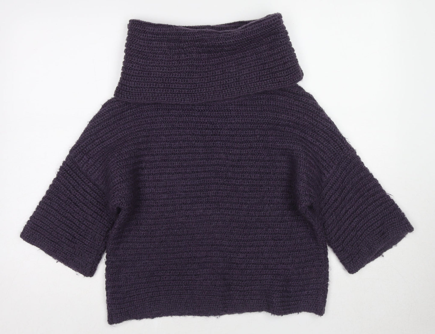 Womens UK Size 10 Marks and Spencer Purple Pullover Jumper