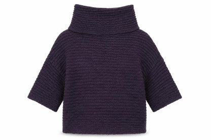 Womens UK Size 10 Marks and Spencer Purple Pullover Jumper