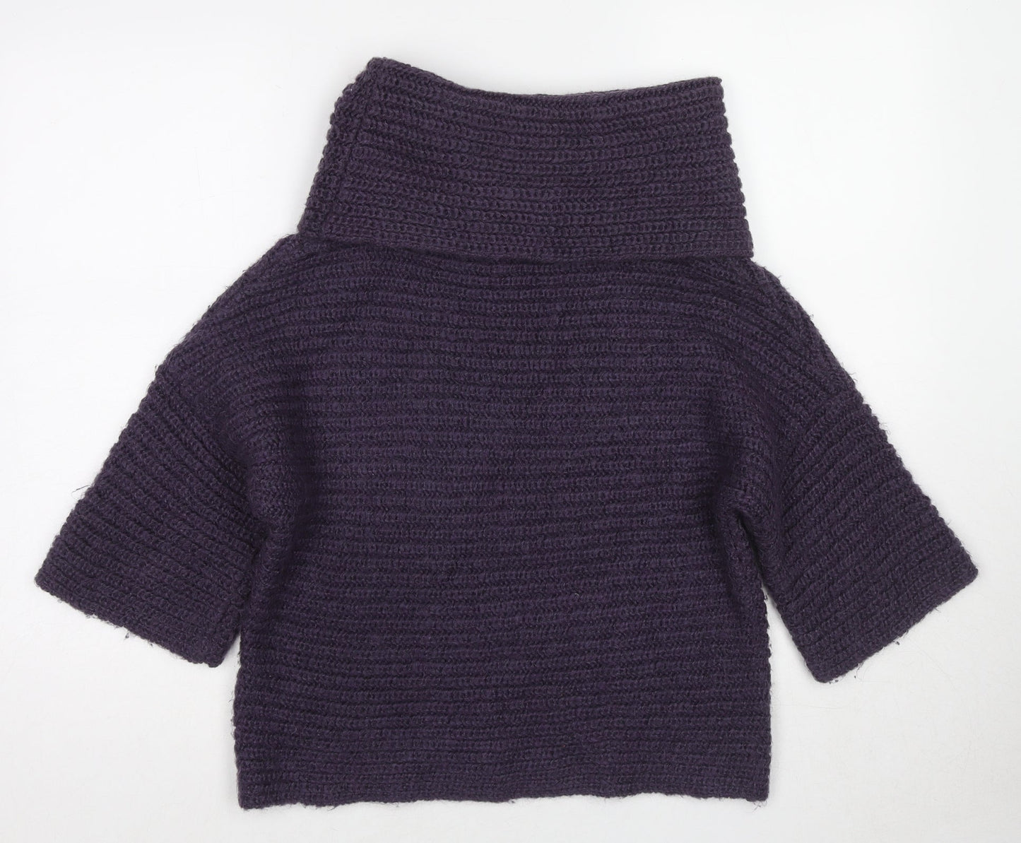Womens UK Size 10 Marks and Spencer Purple Pullover Jumper