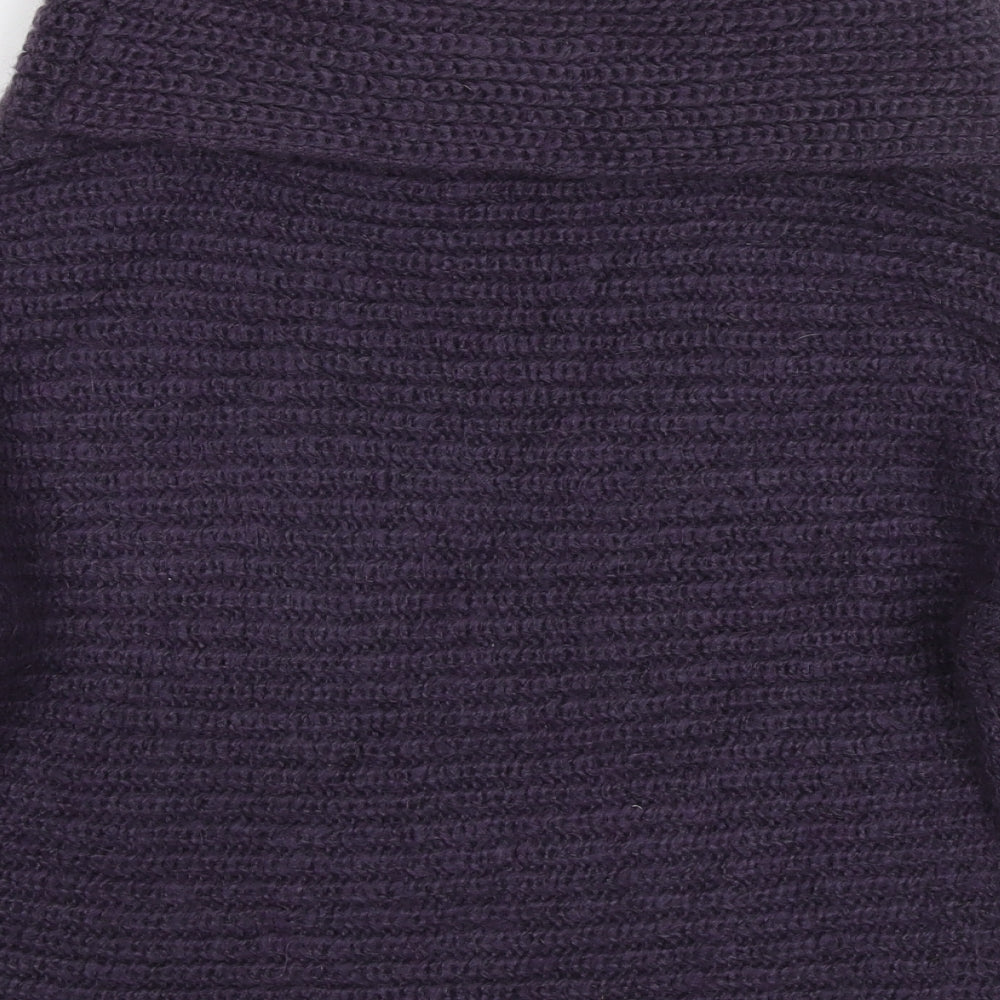 Womens UK Size 10 Marks and Spencer Purple Pullover Jumper