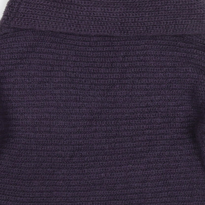 Womens UK Size 10 Marks and Spencer Purple Pullover Jumper