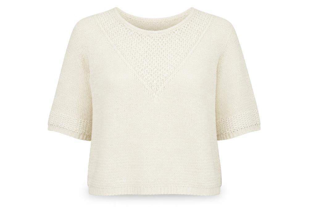 Womens UK Size S H&M Ivory Pullover Jumper