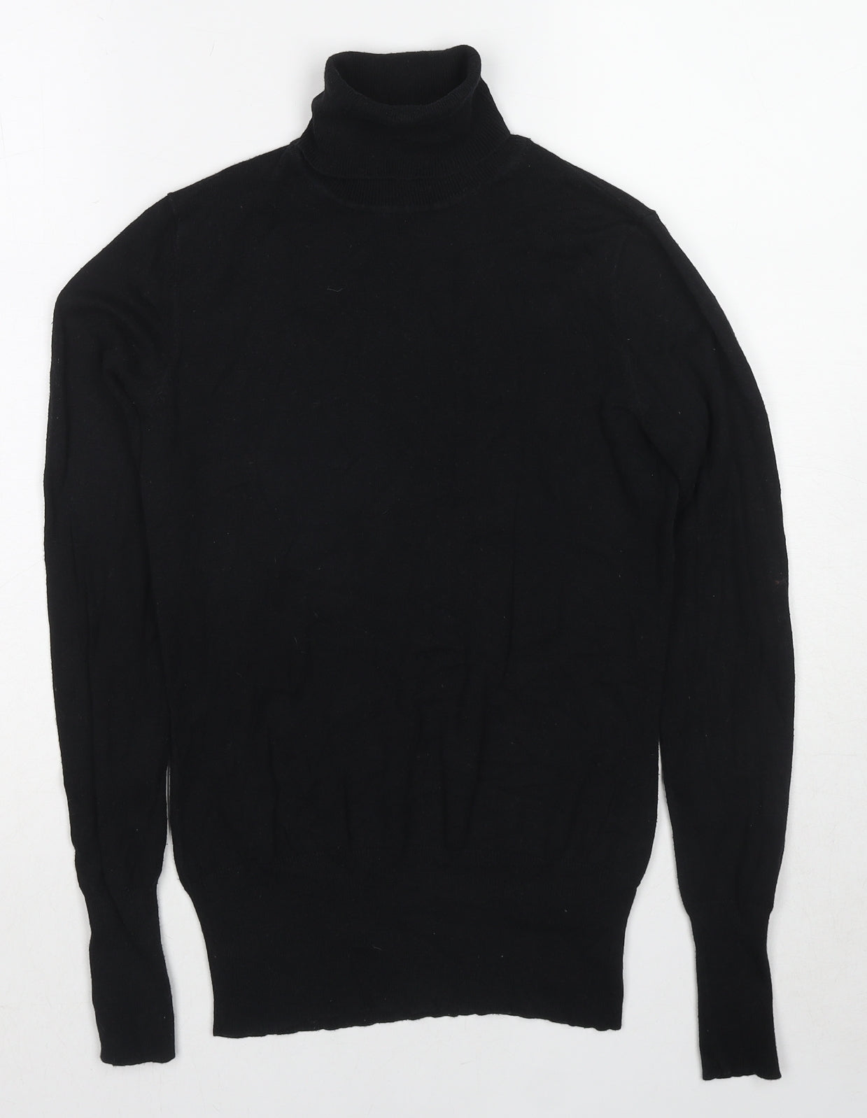 Womens UK Size XS Oasis Black Pullover Jumper