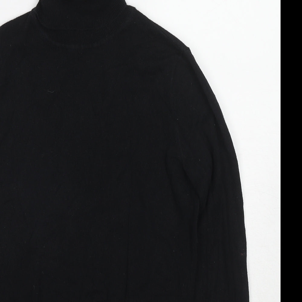 Womens UK Size XS Oasis Black Pullover Jumper