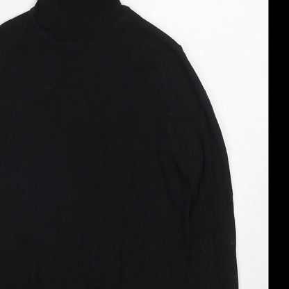Womens UK Size XS Oasis Black Pullover Jumper