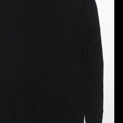 Womens UK Size XS Oasis Black Pullover Jumper