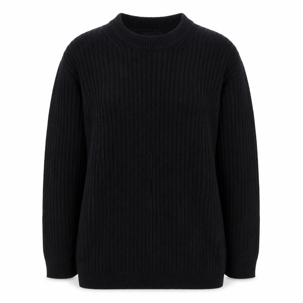 Womens UK Size S Marks and Spencer Black Pullover Jumper