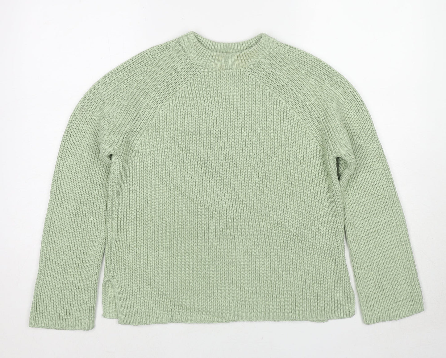 Womens UK Size S Marks and Spencer Green Pullover Jumper