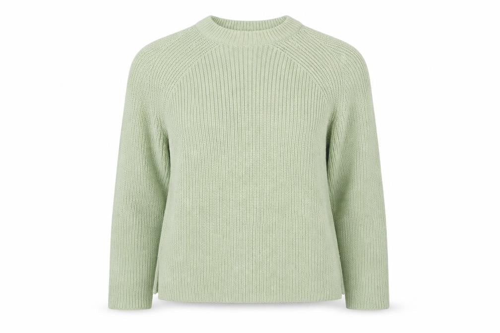 Womens UK Size S Marks and Spencer Green Pullover Jumper