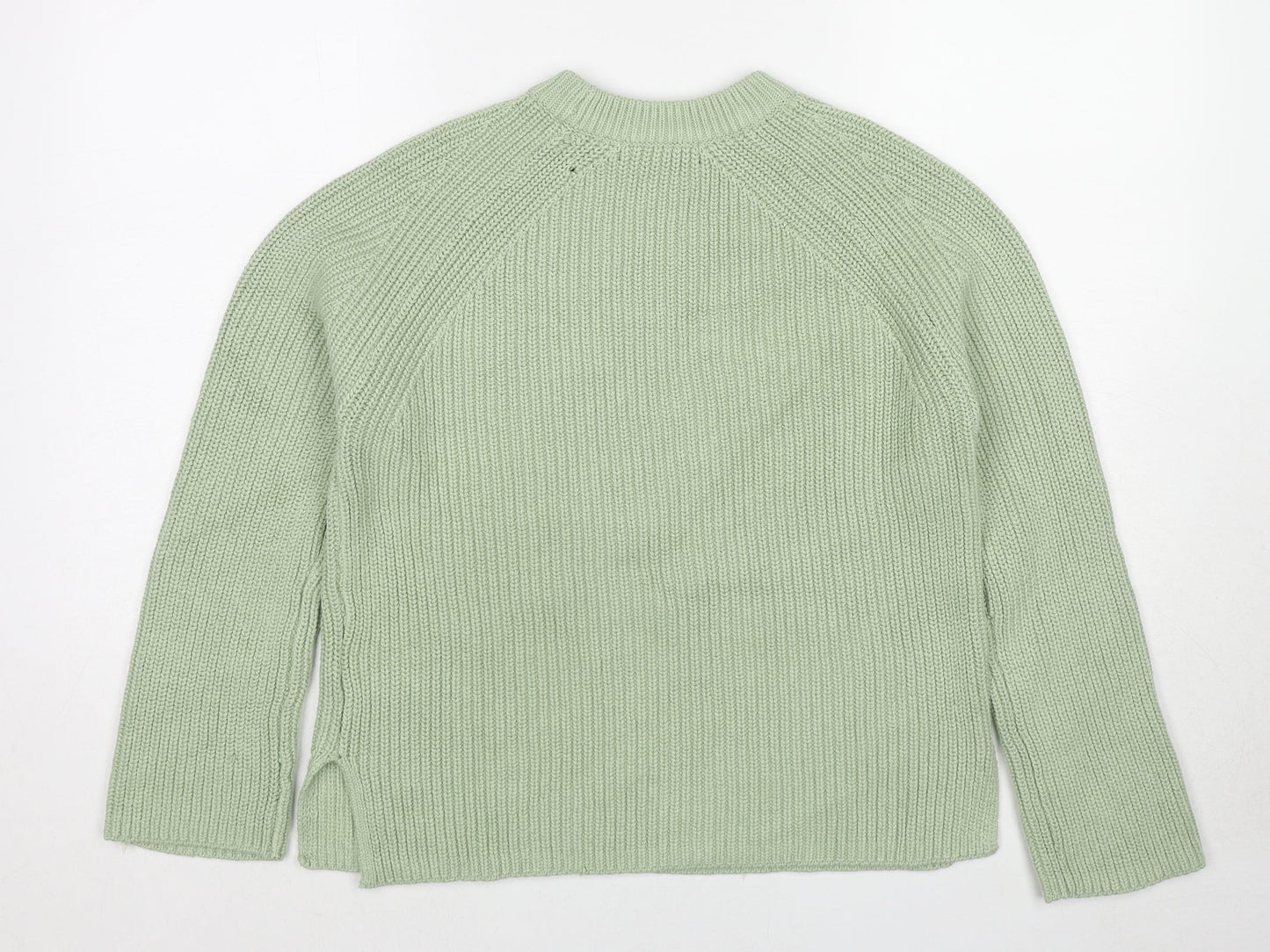 Womens UK Size S Marks and Spencer Green Pullover Jumper