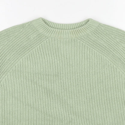 Womens UK Size S Marks and Spencer Green Pullover Jumper