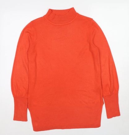 Womens UK Size M Marks and Spencer Red Pullover Jumper