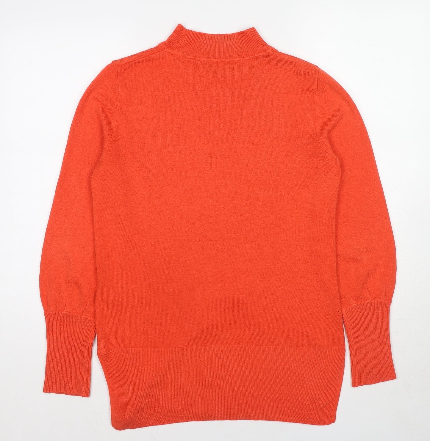 Womens UK Size M Marks and Spencer Red Pullover Jumper