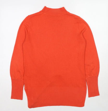 Womens UK Size M Marks and Spencer Red Pullover Jumper