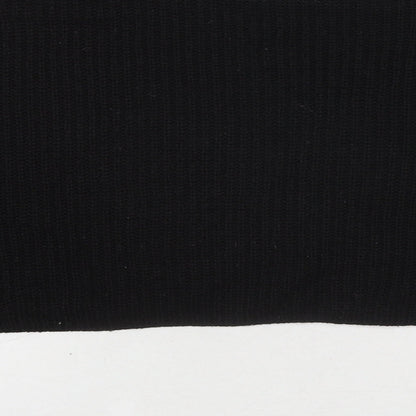 Womens UK Size S Missguided Black Pullover Jumper