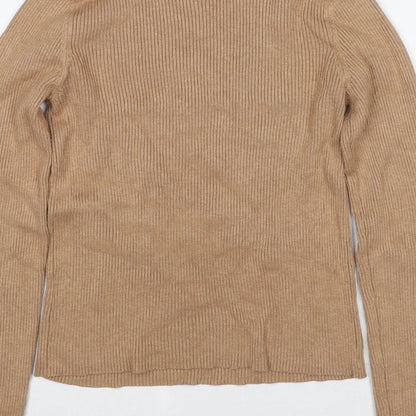 Womens UK Size S RESERVED Beige Pullover Jumper