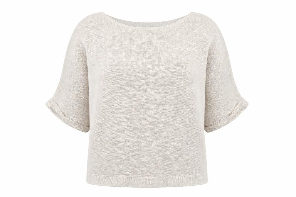 Womens UK Size S H&M Beige Pullover Jumper