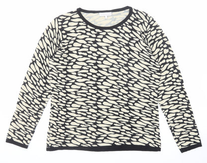Womens UK Size 12 Lakeland Beige Pullover Jumper