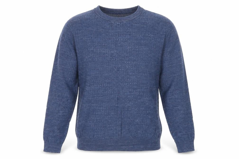 Mens UK Size L Label Lab Blue Pullover Jumper
