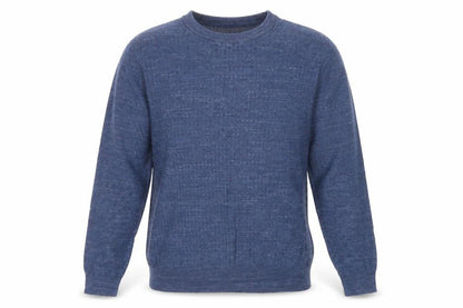 Mens UK Size L Label Lab Blue Pullover Jumper