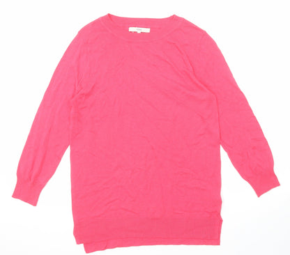 Womens UK Size 10 NEXT Pink Pullover Jumper
