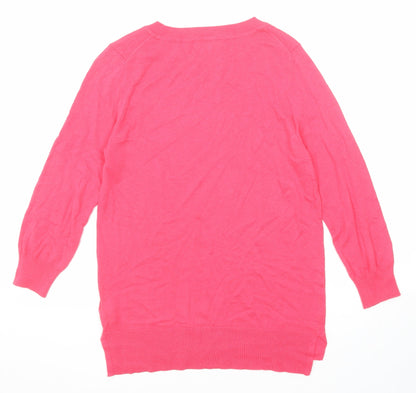 Womens UK Size 10 NEXT Pink Pullover Jumper