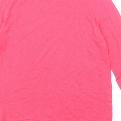 Womens UK Size 10 NEXT Pink Pullover Jumper