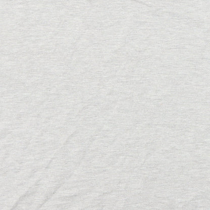 Womens UK Size 8 River Island Grey Basic T-Shirt