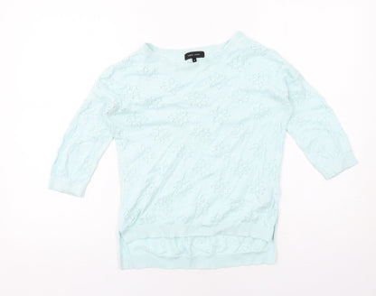 Womens UK Size 8 New Look Blue Pullover Jumper