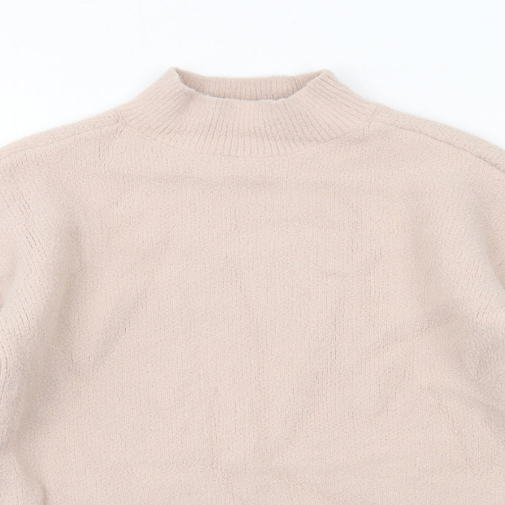 Womens UK Size XS Marks and Spencer Pink Pullover Jumper