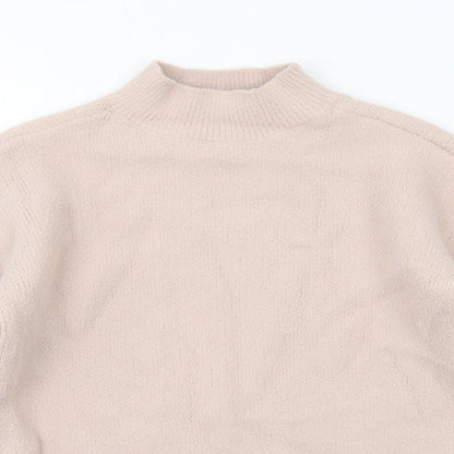 Womens UK Size XS Marks and Spencer Pink Pullover Jumper