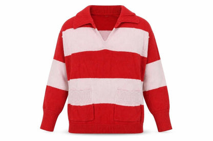 Womens UK Size S NEXT Red Pullover Jumper