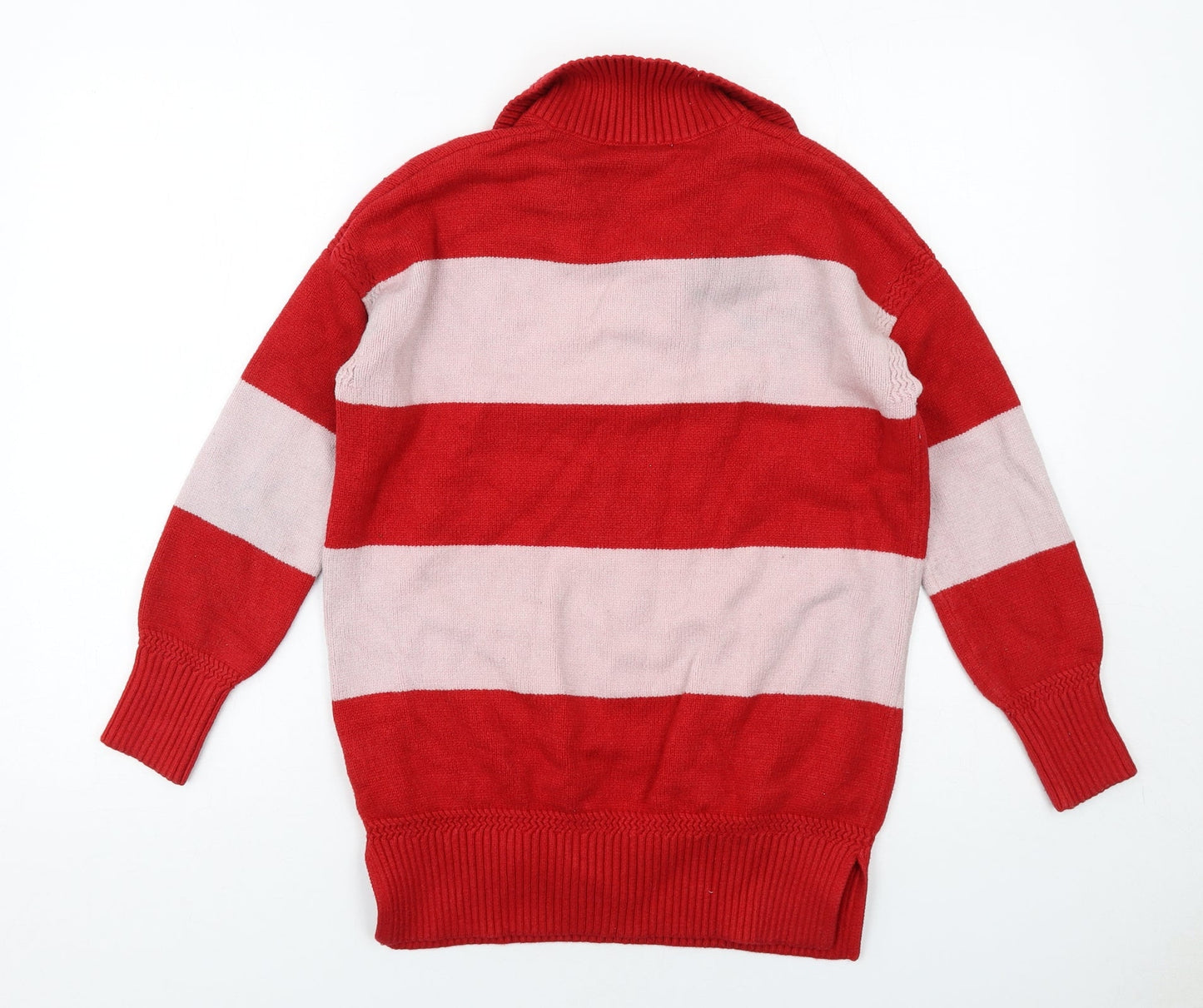 Womens UK Size S NEXT Red Pullover Jumper