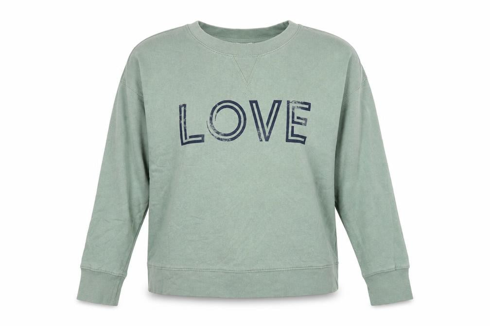 Womens UK Size L John Lewis Green Pullover Sweatshirt