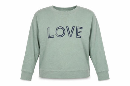 Womens UK Size L John Lewis Green Pullover Sweatshirt