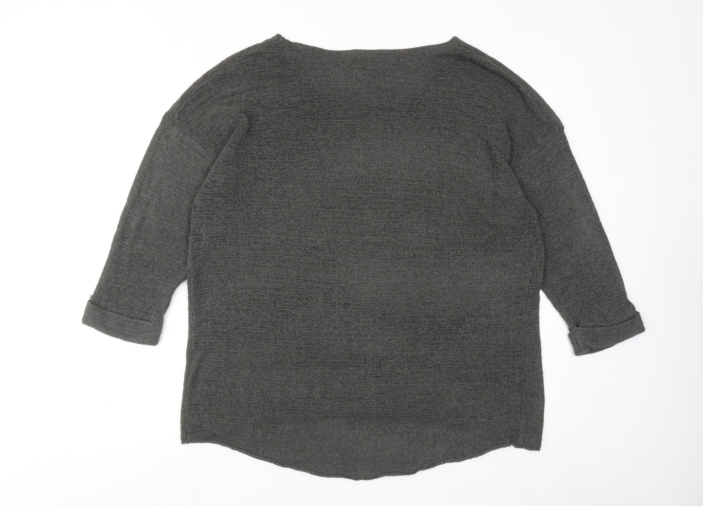 Womens UK Size L H&M Green Pullover Jumper