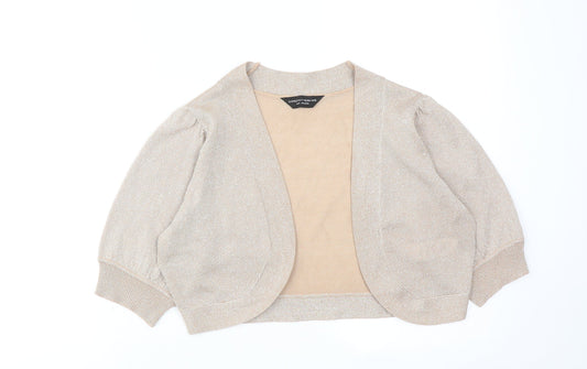 Womens UK Size 14 Dorothy Perkins Brown Cardigan Jumper