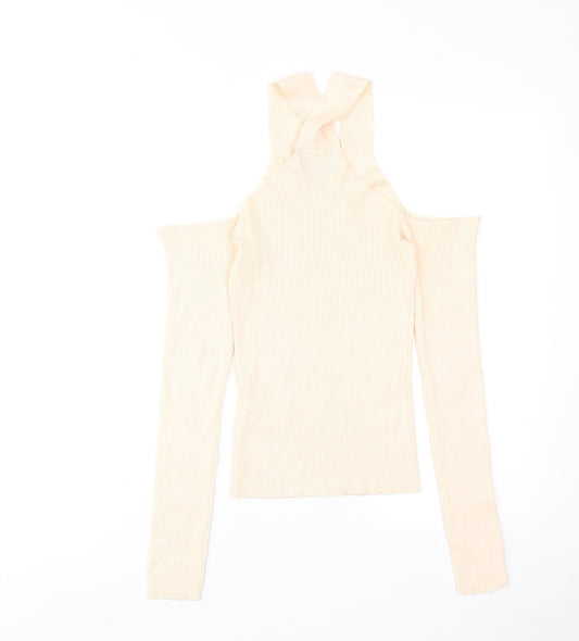 Womens UK Size 10 Threadbare Pink Pullover Jumper