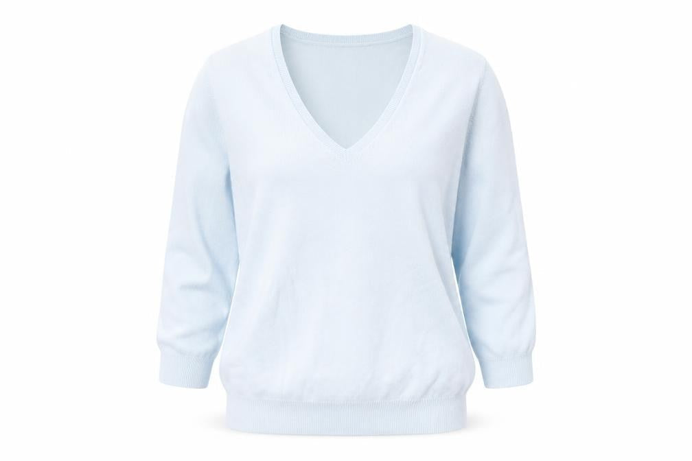 Womens UK Size 12 Marks and Spencer Blue Pullover Jumper