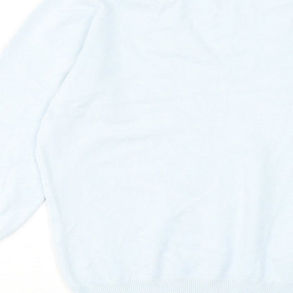 Womens UK Size 12 Marks and Spencer Blue Pullover Jumper